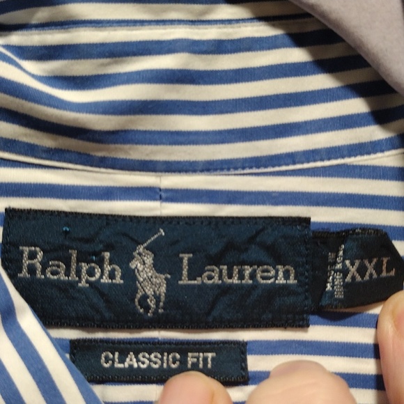 Men's XXL Ralph Lauren Long sleeve button down shirt - Picture 3 of 8